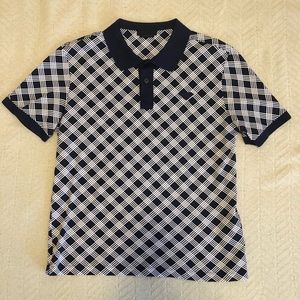 Prada Black Label Mens Polo Shirt - Size Large